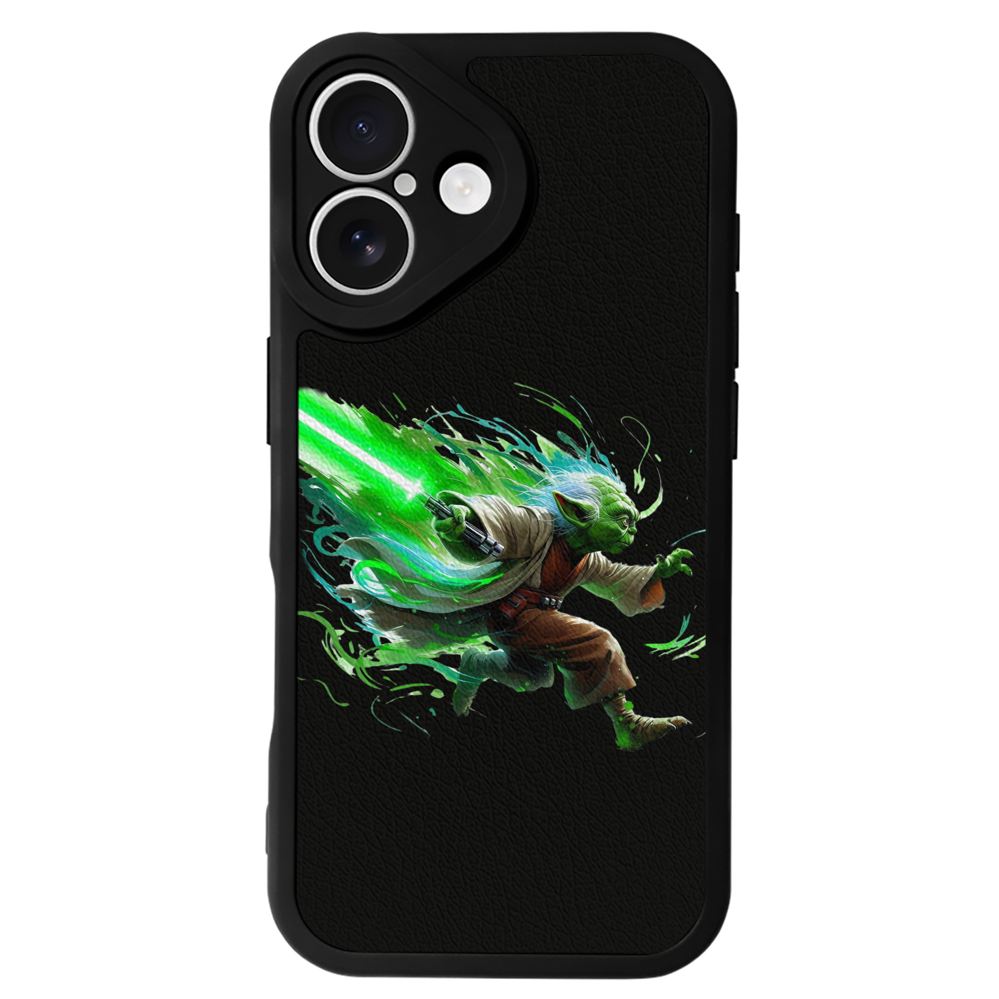 （画像用） スター・ウォーズ Star Wars 【iPhone 16シリーズ対応】シリコンスマホケース（レザー調） 材質：シリコン